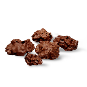 rocas de chocolate con almendras La Aurora